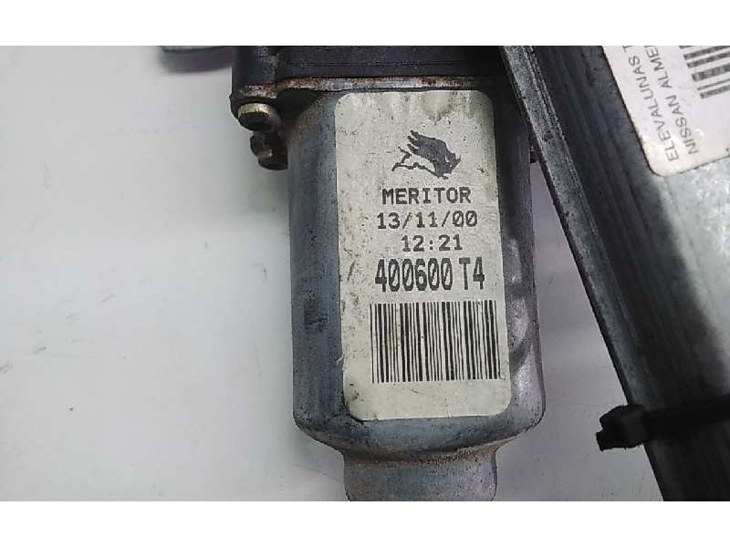 Recambio de elevalunas trasero derecho para nissan almera tino (v10m) básico referencia OEM IAM 40600T4  