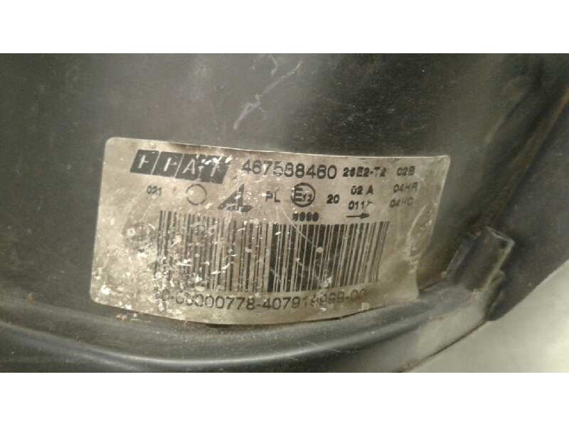 Recambio de faro izquierdo para fiat stilo (192) 1.9 jtd 115 referencia OEM IAM 467588460L  