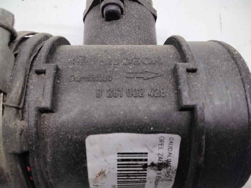 Recambio de caudalimetro para opel zafira a elegance referencia OEM IAM 0281002428  