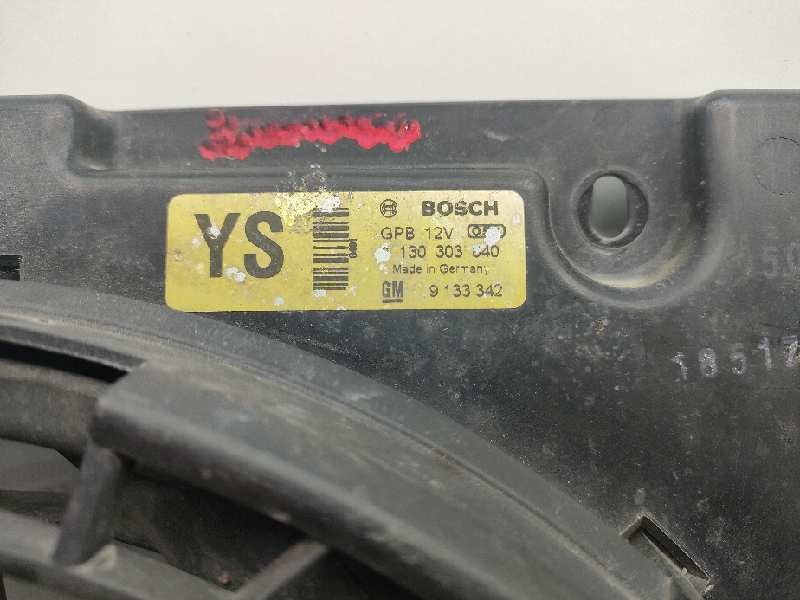 Recambio de electroventilador para opel zafira a elegance referencia OEM IAM 9133342 130303040 