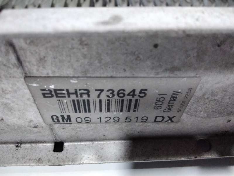 Recambio de intercooler para opel zafira a elegance referencia OEM IAM GM09129519DX  