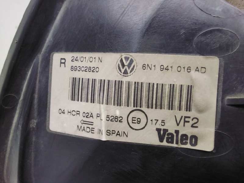 Recambio de faro derecho para volkswagen polo (9n1) highline referencia OEM IAM 6N1941016AD  