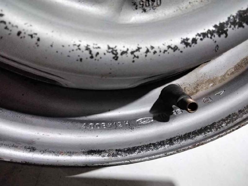 Recambio de llanta hierro para piaggio (vespa) porter pick - up diesel referencia OEM IAM 124TORNILLOS  