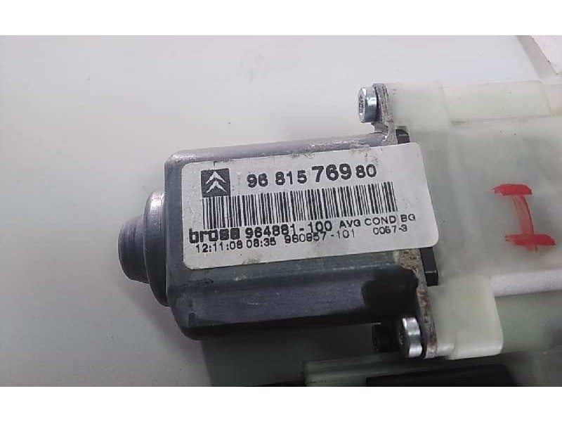 Recambio de elevalunas delantero izquierdo para citroen c4 coupe vts referencia OEM IAM 9681576980  