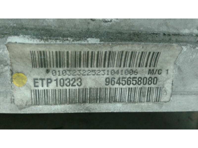 Recambio de radiador agua para citroen c4 coupe vtr referencia OEM IAM 9645658080  