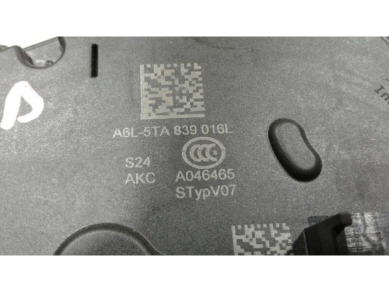 Recambio de cerradura puerta trasera derecha para seat leon (kl1) fr referencia OEM IAM 5TA839016L  