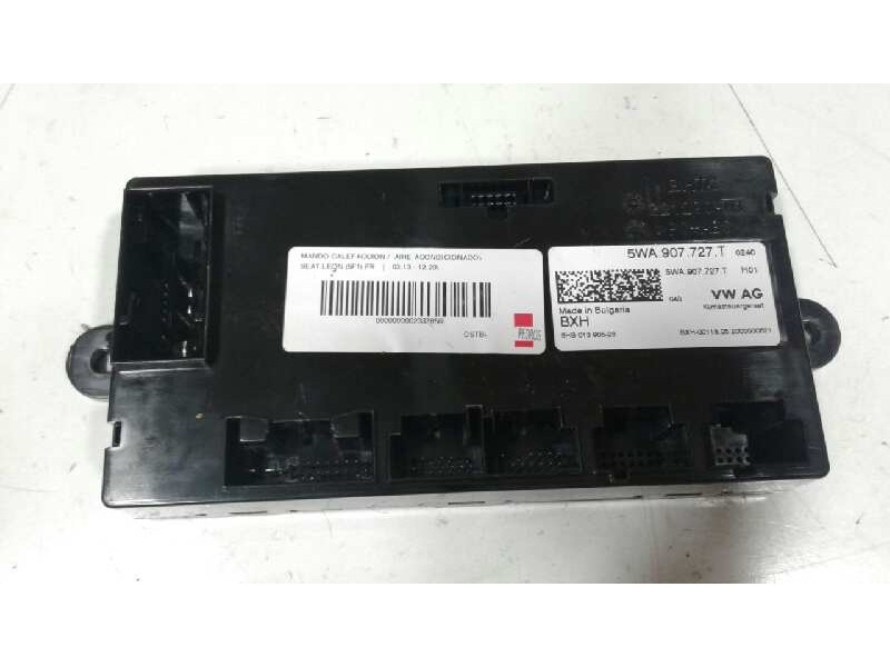 Recambio de mando calefaccion / aire acondicionado para seat leon (kl1) fr referencia OEM IAM 5WA907727T  