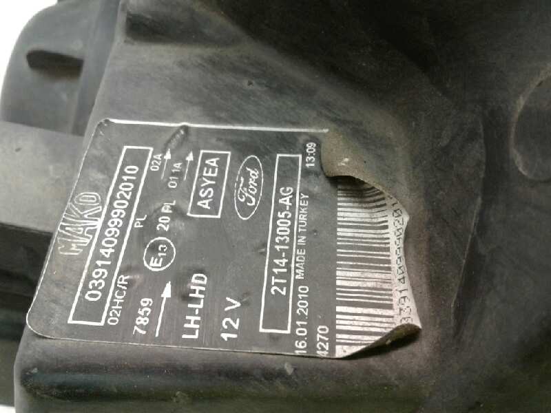 Recambio de faro izquierdo para ford transit connect (tc7) 1.8 tddi turbodiesel cat referencia OEM IAM 2T1413005LH  