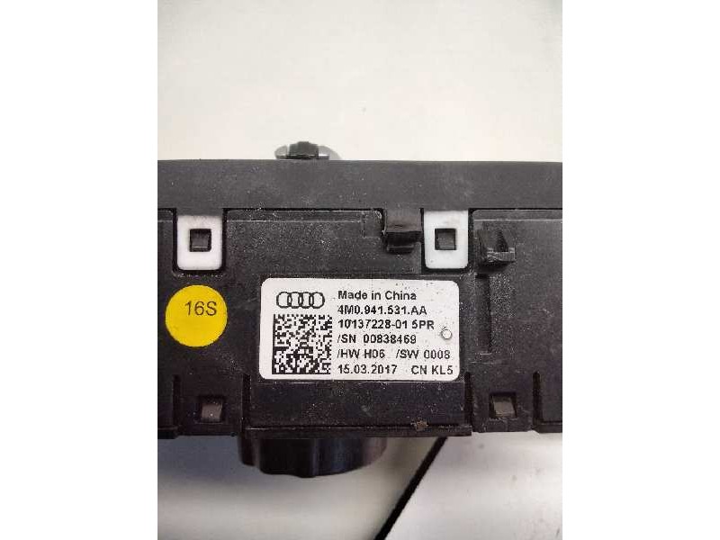 Recambio de mando luces para audi q7 (4m) 3.0 tdi quattro referencia OEM IAM 4M0941531AA  