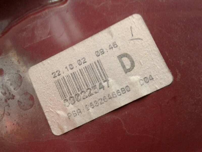 Recambio de piloto trasero derecho para citroen c5 berlina 2.0 hdi sx referencia OEM IAM 9632646680D  