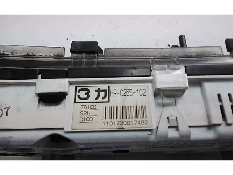 Recambio de cuadro instrumentos para honda hr-v (gh) 4wd (3-ptas.) (gh2) referencia OEM IAM HR0265102 1101230017482 