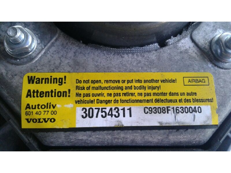 Recambio de airbag delantero izquierdo para volvo s60 berlina 2.4 d kinetic (120kw) referencia OEM IAM 603260100  