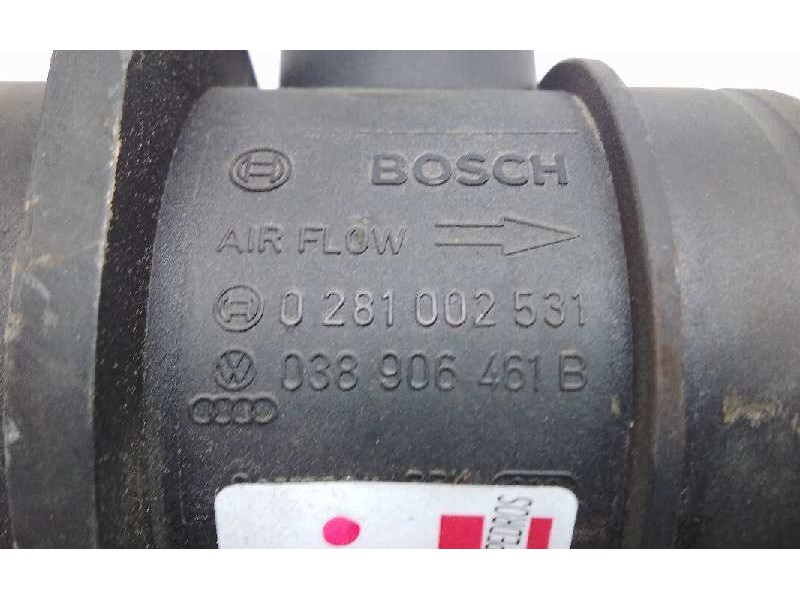 Recambio de caudalimetro para volkswagen caddy ka/kb (2k) furg. referencia OEM IAM 281002531  
