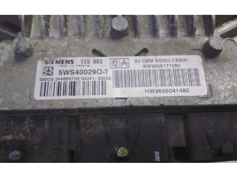 Recambio de centralita motor uce para peugeot 307 break / sw (s1) sw pack referencia OEM IAM 5QS40029OT  