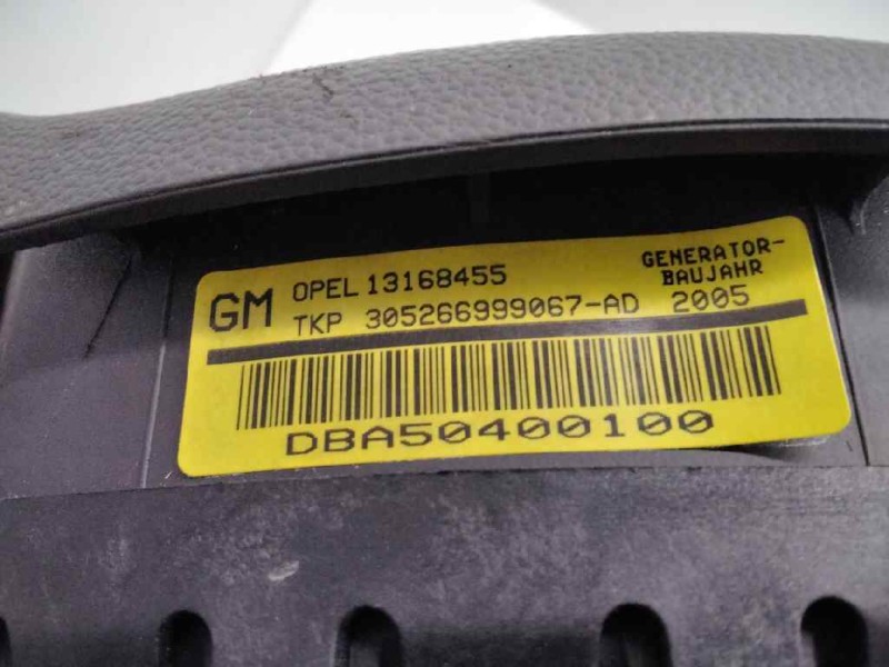 Recambio de airbag delantero izquierdo para opel astra h berlina cosmo referencia OEM IAM 13168455  
