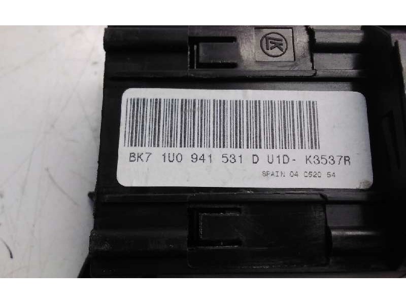 Recambio de mando luces para skoda superb (3u4) elegance referencia OEM IAM BK71U0941531DU1D  