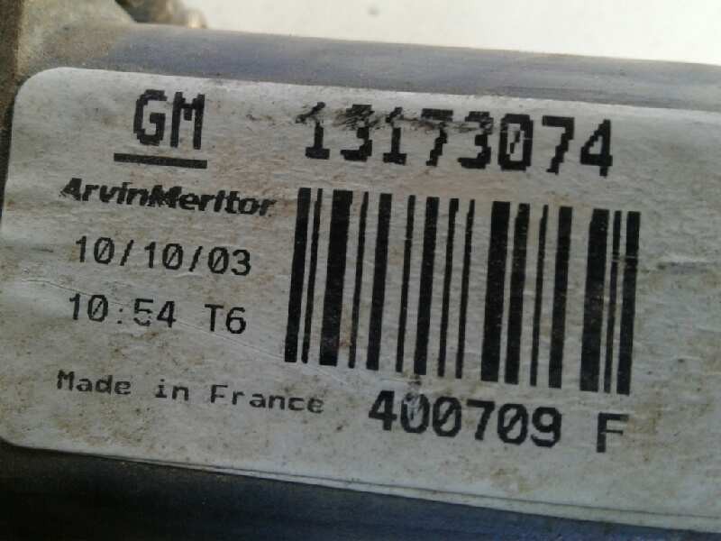 Recambio de elevalunas delantero derecho para opel corsa c blue line referencia OEM IAM 09113360  