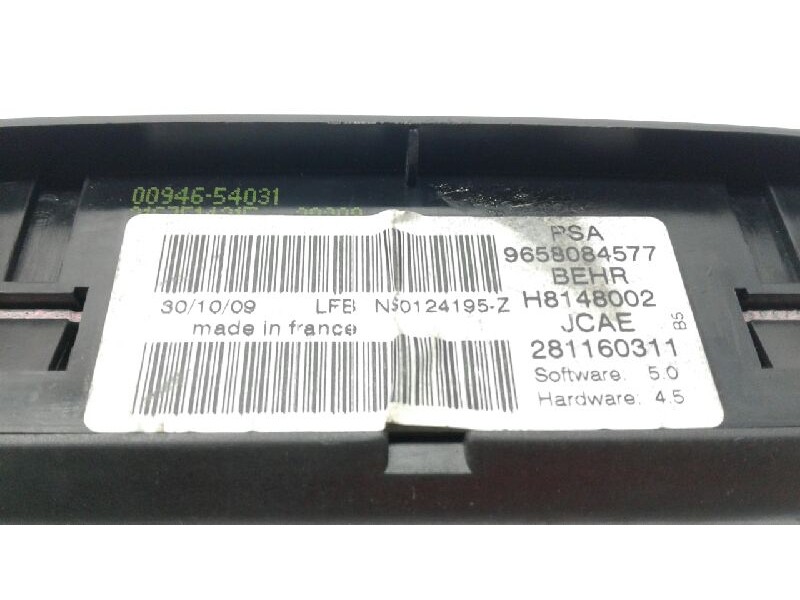 Recambio de mando calefaccion / aire acondicionado para citroen c4 berlina cool referencia OEM IAM 9658084577  