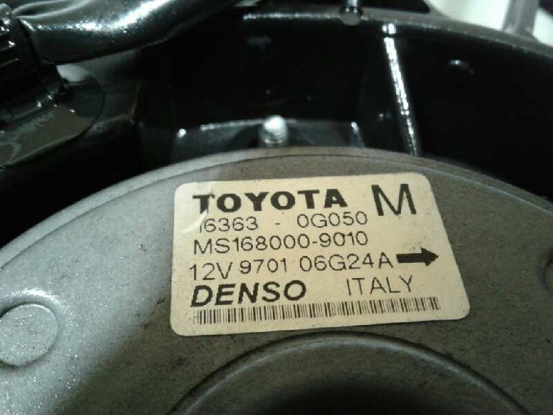Recambio de electroventilador para toyota corolla (e12) 1.4 d-4d luna compact referencia OEM IAM 1636328160  