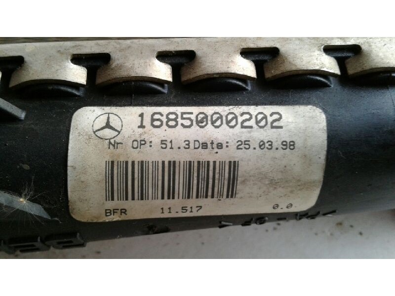 Recambio de radiador agua para mercedes clase a (w168) 160 (168.033) referencia OEM IAM 1585000202  
