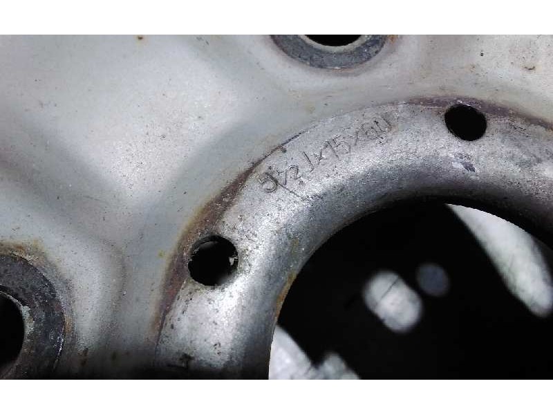 Recambio de llanta hierro para ford transit caja cerrada, media (fy) (2000 =>) ft 280 2.0 referencia OEM IAM 55TORNILLOS ET60 