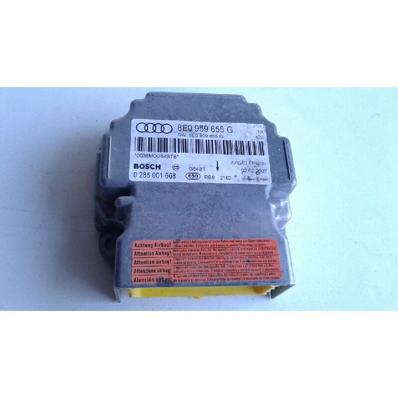 Recambio de centralita airbag para audi a4 berlina (8e) 2.0 tdi 16v (103kw) referencia OEM IAM 8E0959655  