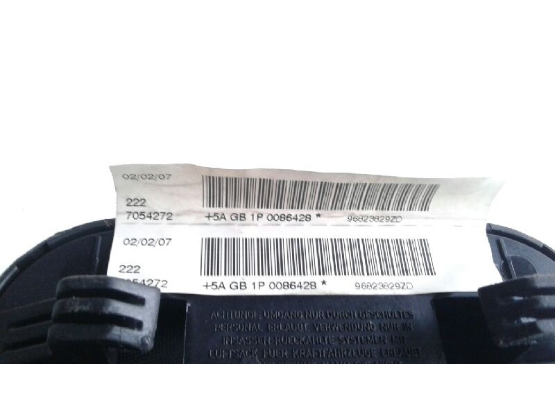 Recambio de airbag delantero izquierdo para citroen c4 berlina collection referencia OEM IAM 96823829ZD  