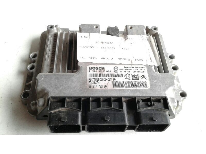 Recambio de centralita motor uce para citroen c4 berlina collection referencia OEM IAM 9661773380  