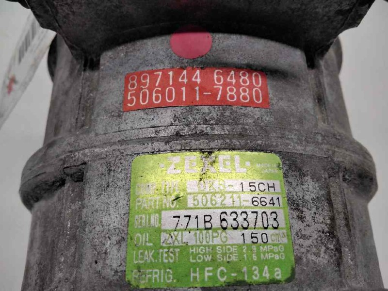 Recambio de compresor aire acondicionado para opel monterey ltd referencia OEM IAM 5062116641 506211-6641 771B633703