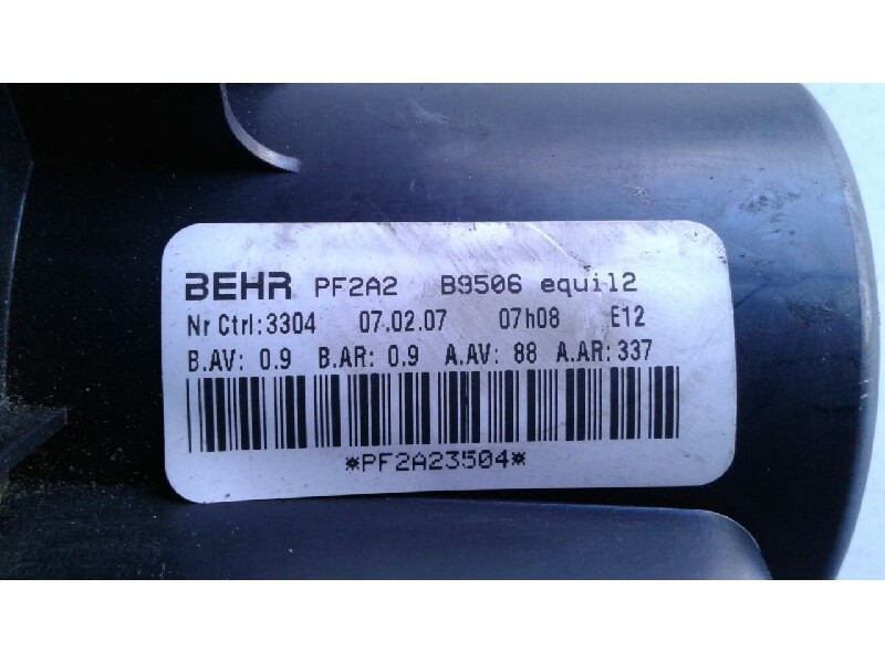 Recambio de motor calefaccion para citroen c4 berlina collection referencia OEM IAM PF2A2B9506 PF2A23504 