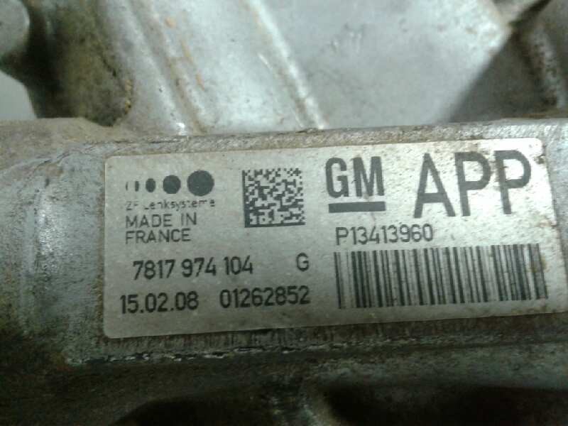 Recambio de caja direccion para opel zafira tourer expression referencia OEM IAM 7817974104  