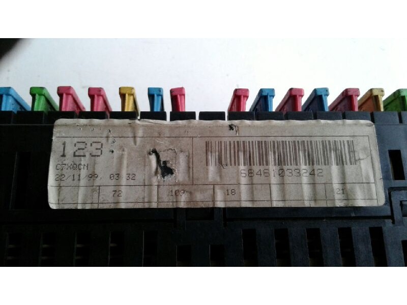 Recambio de centralita bsi para seat inca (6k9) 1.9 sdi cl kombi referencia OEM IAM 68461033242  