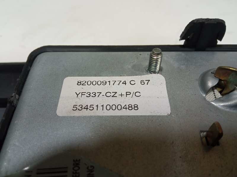 Recambio de airbag delantero derecho para renault kangoo (f/kc0) fairway 4x4 referencia OEM IAM 8200091774C67  