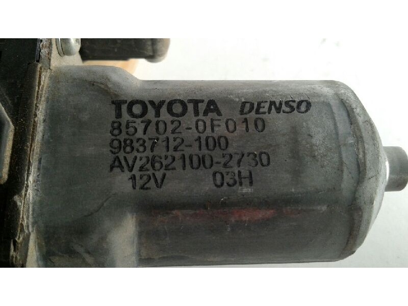 Recambio de elevalunas delantero izquierdo para toyota yaris (ksp9/scp9/nlp9) básico referencia OEM IAM 983722101  