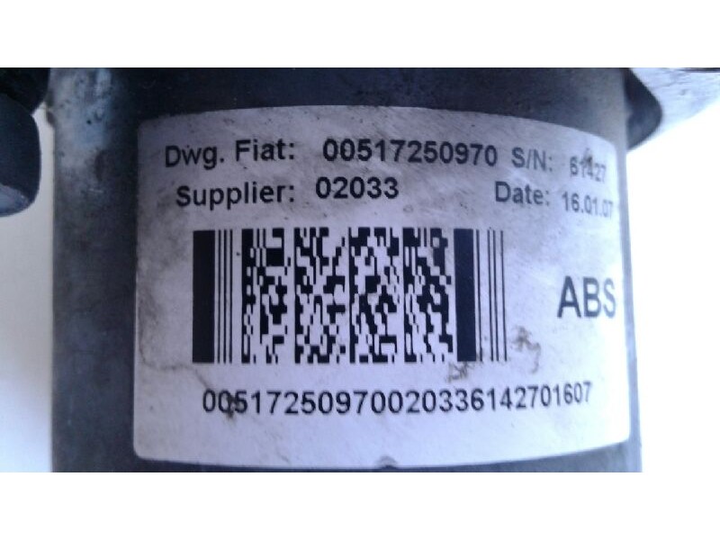 Recambio de abs para fiat ducato caja abeirta 33 (06.2006 =>) l1 120 multijet referencia OEM IAM 0265800  