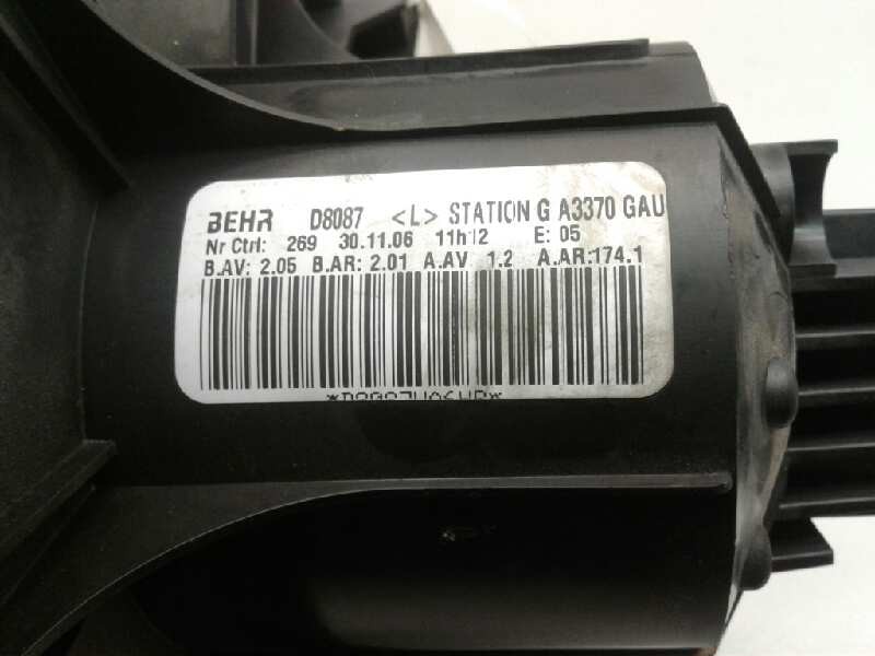 Recambio de motor calefaccion para opel zafira b enjoy referencia OEM IAM D8087  