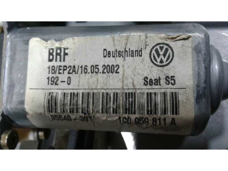 Recambio de elevalunas trasero izquierdo para seat toledo (1m2) select referencia OEM IAM 1M0839729J  
