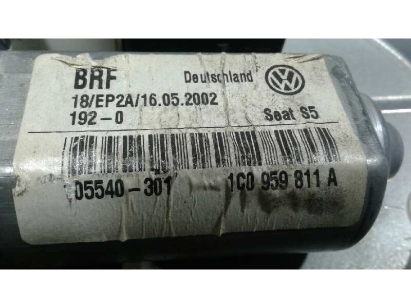 Recambio de elevalunas trasero izquierdo para seat toledo (1m2) select referencia OEM IAM 1M0839729J  