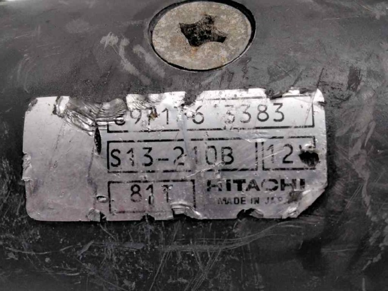 Recambio de motor arranque para opel monterey ltd referencia OEM IAM S13210B 89711613383 