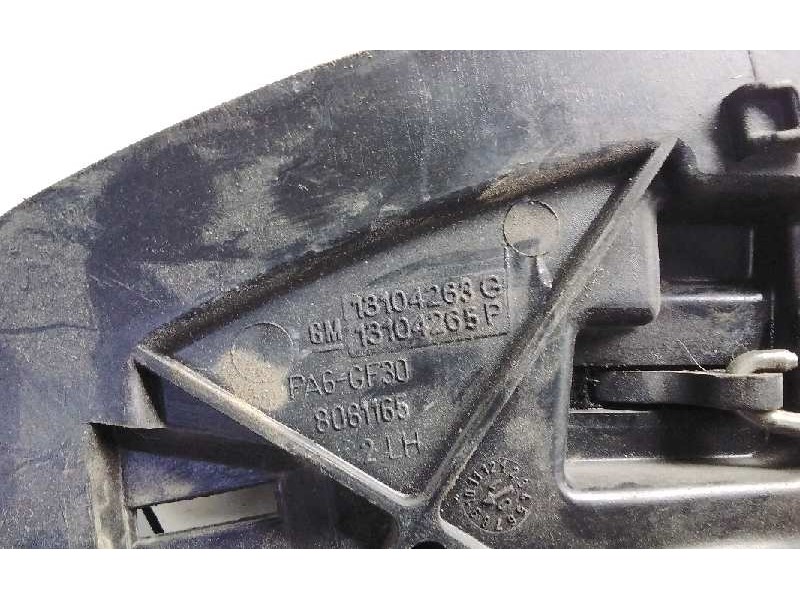 Recambio de maneta interior delantera izquierda para opel corsa c comfort referencia OEM IAM 13104263G  