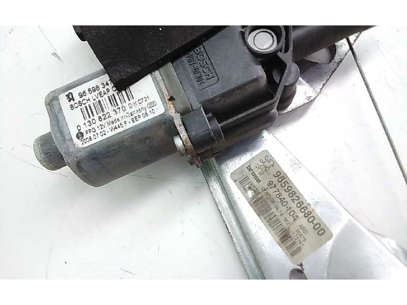 Recambio de elevalunas trasero derecho para peugeot 308 premium referencia OEM IAM 9659834780  