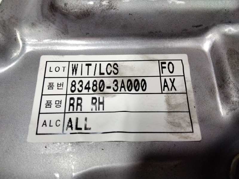 Recambio de elevalunas trasero derecho para hyundai trajet (fo) 2.0 crdi gls referencia OEM IAM 834063A000  