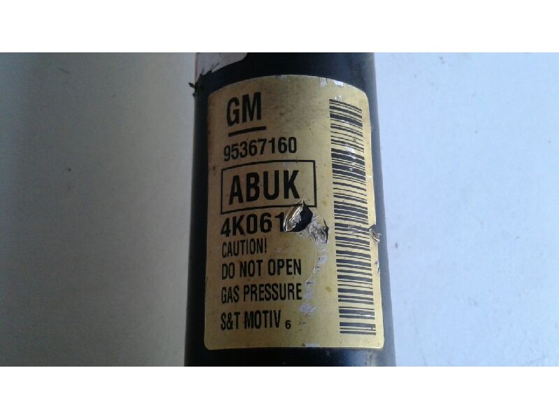 Recambio de amortiguador trasero izquierdo para opel mokka edition ecoflex referencia OEM IAM 95367160  