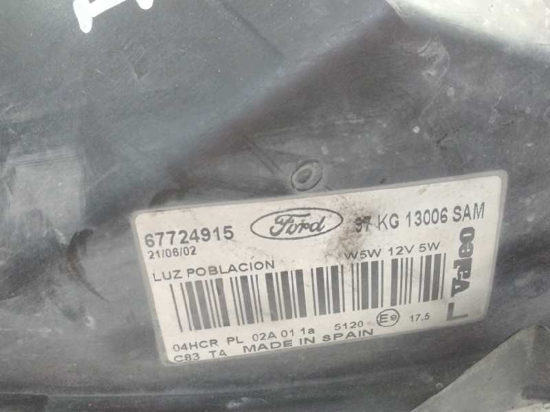 Recambio de faro izquierdo para ford ka (ccq) básico referencia OEM IAM 97KG13K060BB  
