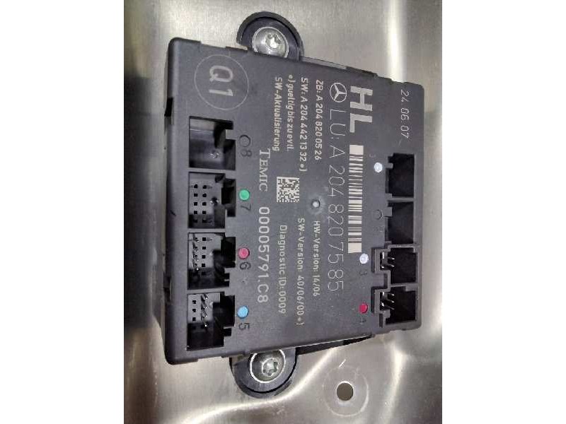 Recambio de elevalunas trasero izquierdo para mercedes clase c (w204) berlina c 220 cdi (204.008) referencia OEM IAM A2048207585