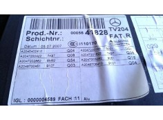 Recambio de guarnecido puerta delantera derecha para mercedes clase c (w204) berlina c 220 cdi (204.008) referencia OEM IAM    2