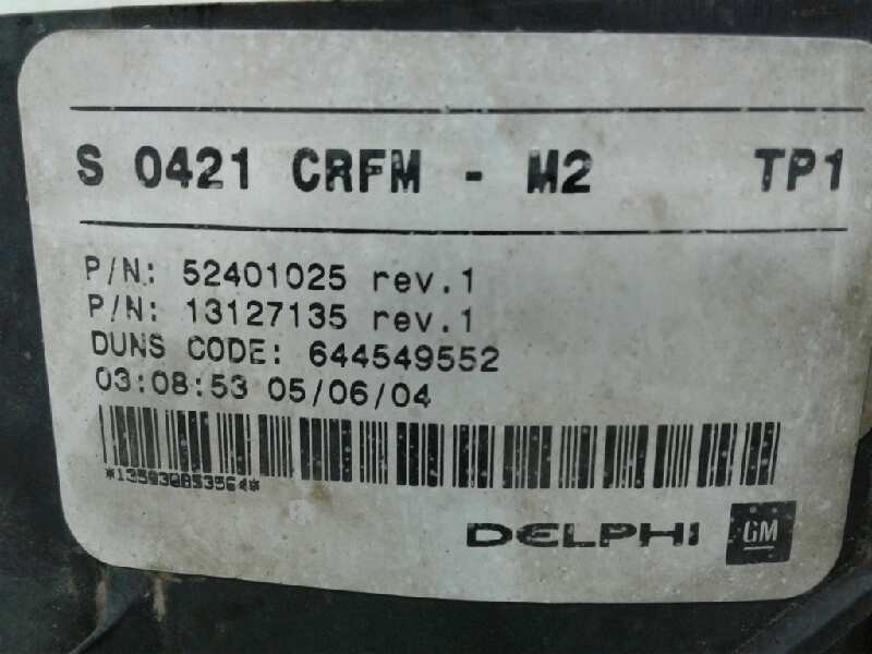 Recambio de electroventilador para opel meriva cosmo referencia OEM IAM S0421CRFM  