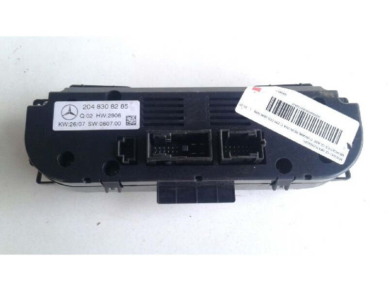 Recambio de mando climatizador para mercedes clase c (w204) berlina c 220 cdi (204.008) referencia OEM IAM A2048308285  