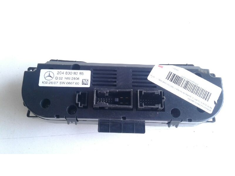 Recambio de mando climatizador para mercedes clase c (w204) berlina c 220 cdi (204.008) referencia OEM IAM A2048308285  