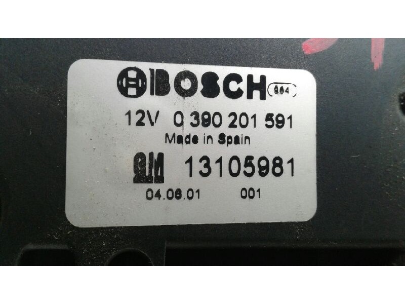 Recambio de motor limpia trasero para opel astra h berlina cosmo referencia OEM IAM   